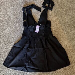 Wild Fable Black Dress with Bow Straps